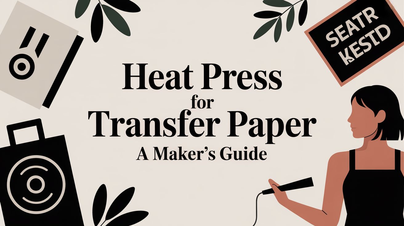 A Maker's Guide to Choosing and Using a Heat Press for Transfer Paper ...
